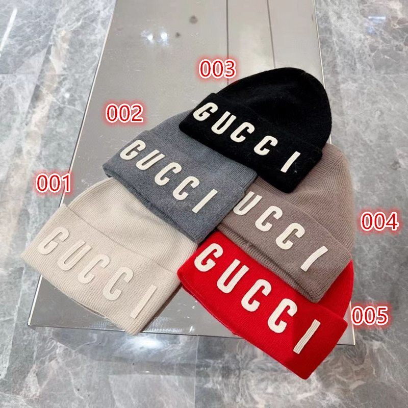 グッチGucciハイブランドニット帽 メンズ レディース ニット製秋冬 