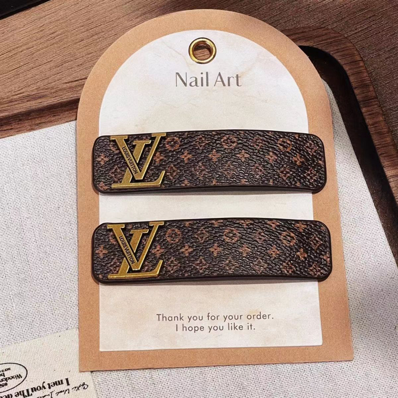 LVルイヴィトンヘア止め ブランドヘアバンドレディースヘアピン人気