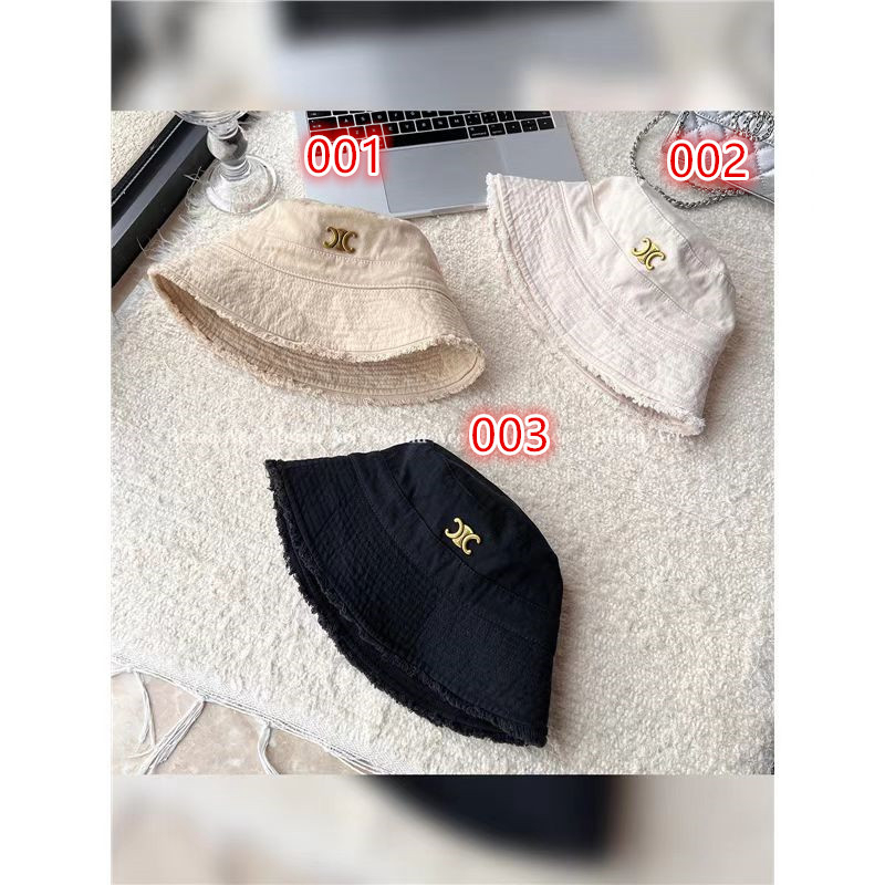 CELINE バゲハ　ゼブラ　L ハット CELINE セリーヌ バケットハット バケハ メンズ 帽子