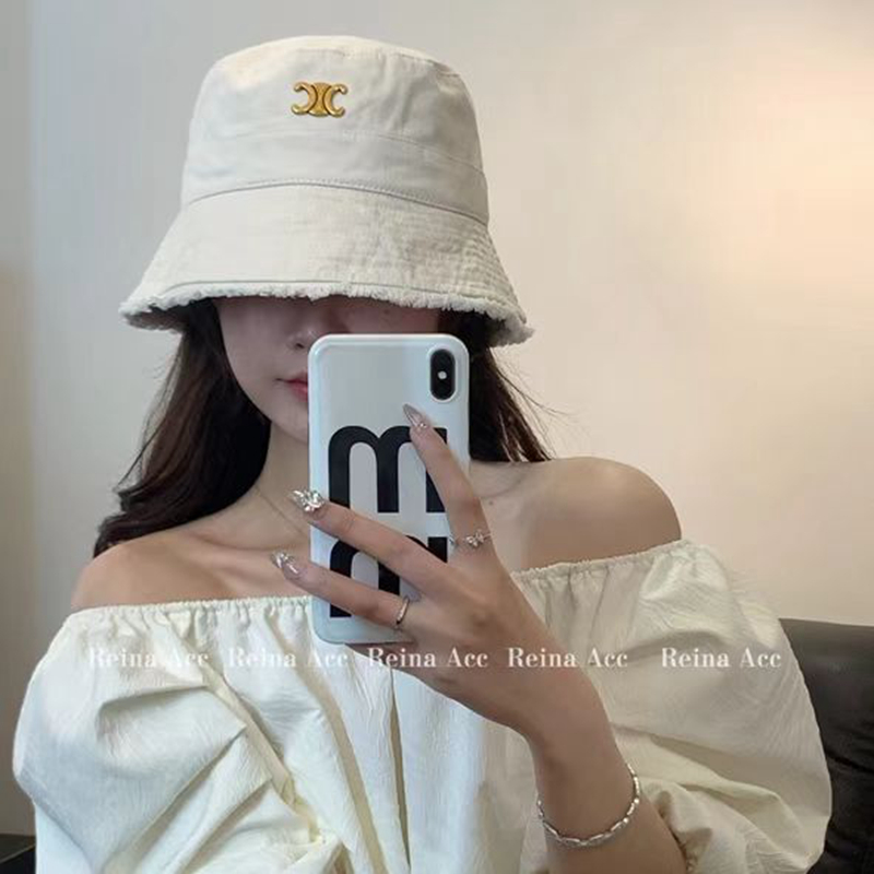 CELINE セリーヌ ハット 男女兼用 CELINE(セリーヌ) バケットハット 帽子 ユニセックス (CELINE