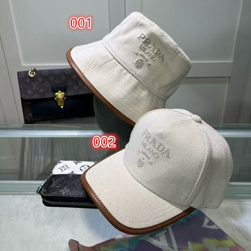 プラダ バケットハットハイブランドPrada レディース日焼け止め