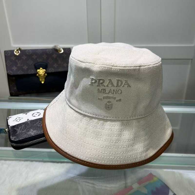 プラダ バケットハットハイブランドPrada レディース日焼け止め
