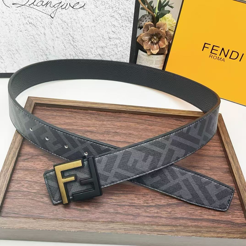 FENDIカジュアルベルト フェンディ FENDI FENDI FFベルト 8C0648 ASUP レザー （F0QVK