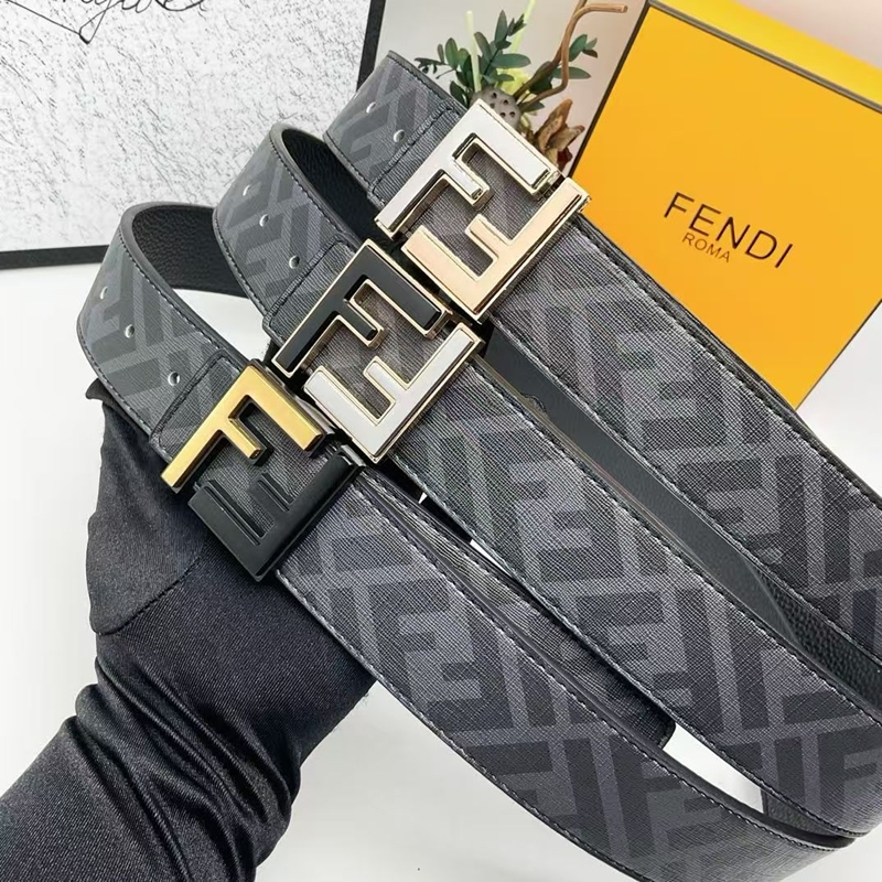 Fendiフェンディ激安ベルト メンズ FFブランド 紳士用 ビジネス スーツ 