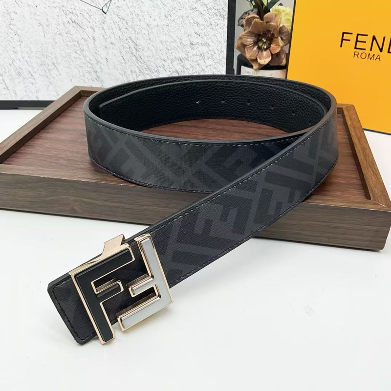 Fendiフェンディ激安ベルト メンズ FFブランド 紳士用 ビジネス