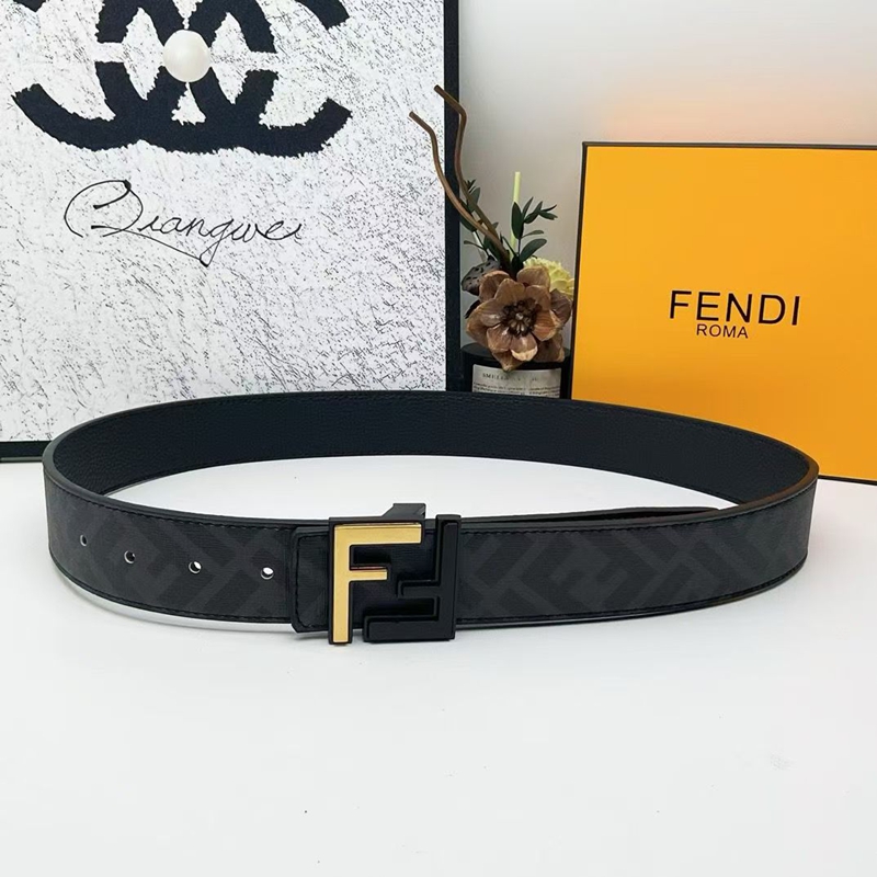 Fendiフェンディ激安ベルト メンズ FFブランド 紳士用 ビジネス