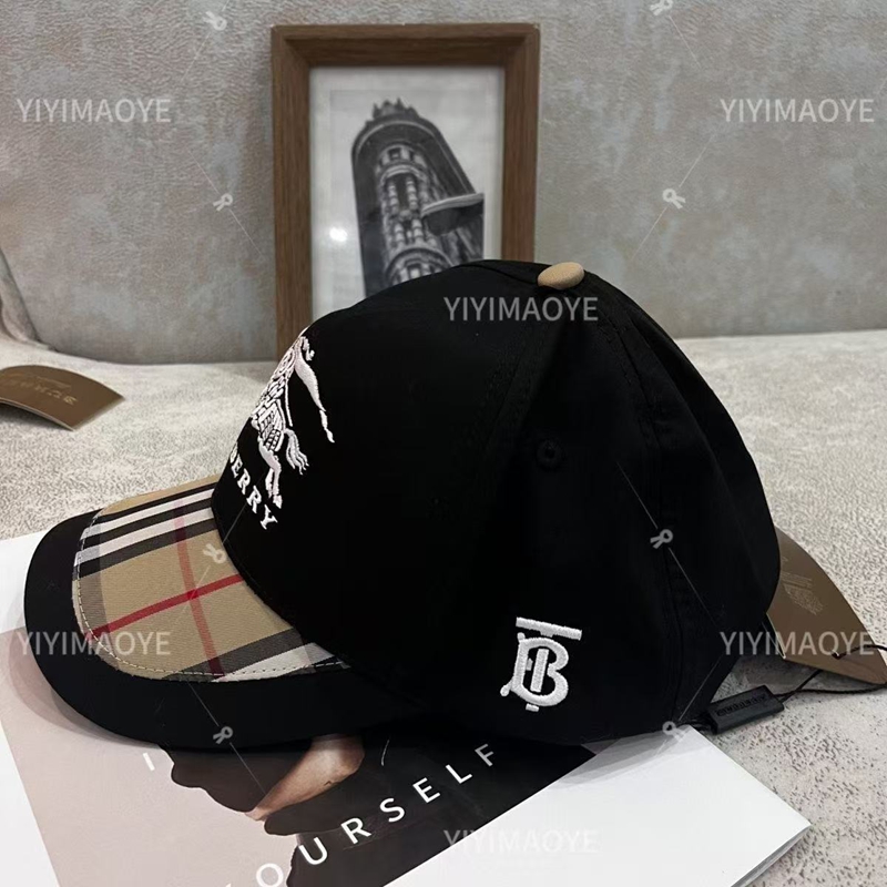 【未使用品】Burberry キャップ 帽子 中古・古着通販】BURBERRY (バーバリー) キャップ ブラック