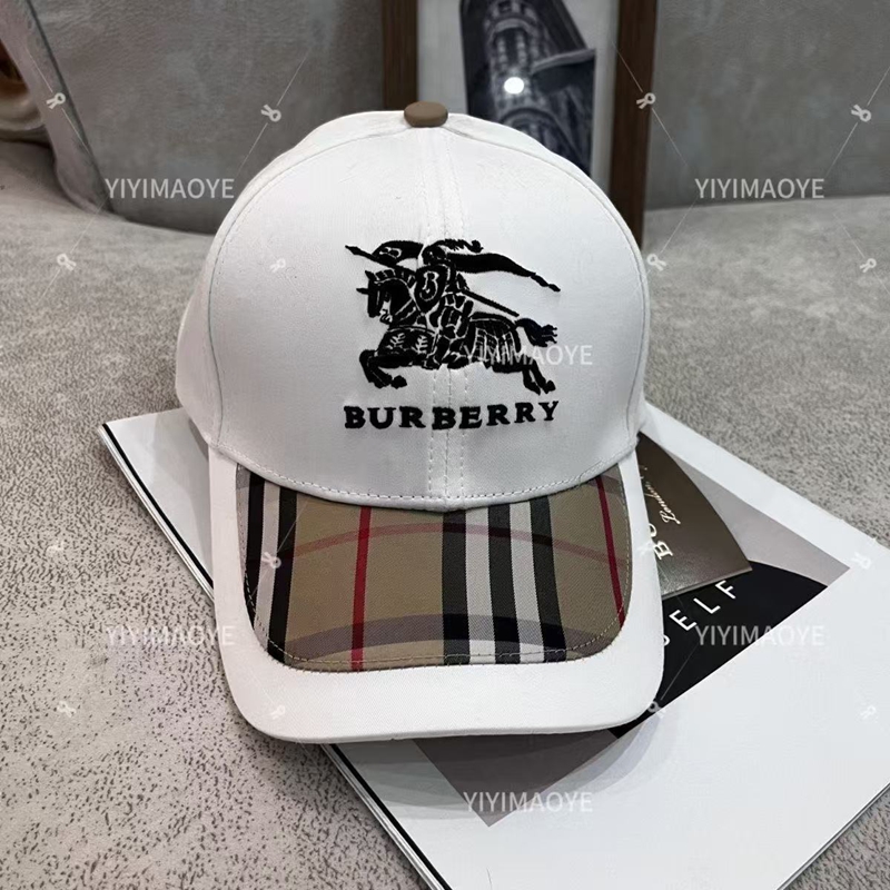 Burberry バーバリーハイブランド野球帽子メンズブランドベース