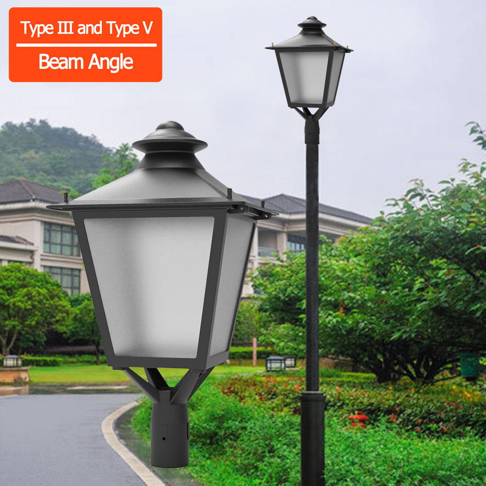 LED Post Top Garden Lantern - GL02 Series - CCT and Power Selectable