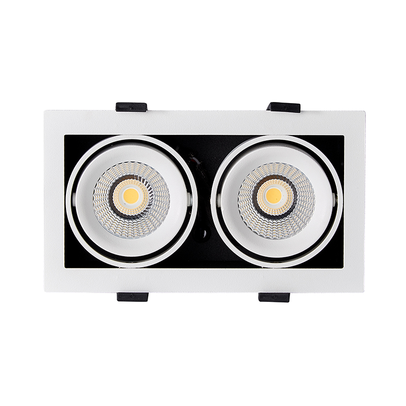 Rectangular LED Grille Downlight – COB01 Series – 10W/ 20W/30W
