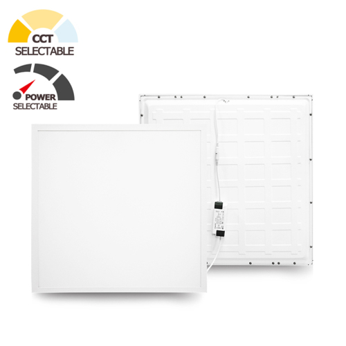 CCT &amp; Power Selectable Backlit LED Panel Light - 150LM/W