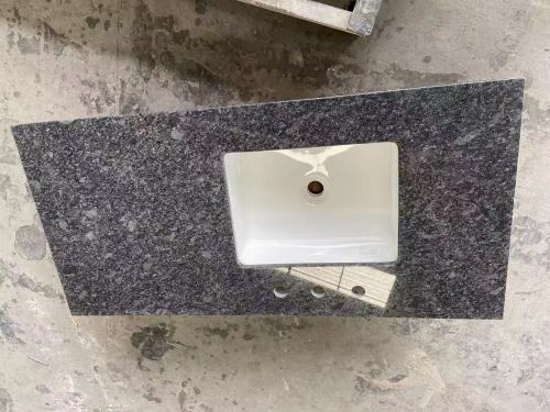 granite iron grey kitchentop