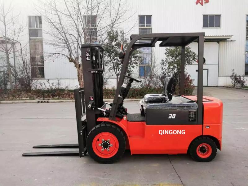 QINGONG 3Ton Electric Battery Forklift Truck