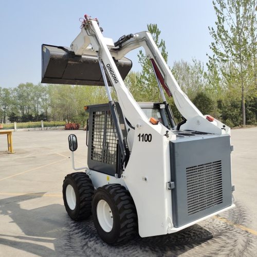 What is the daily maintenance of skid steer loader after production?