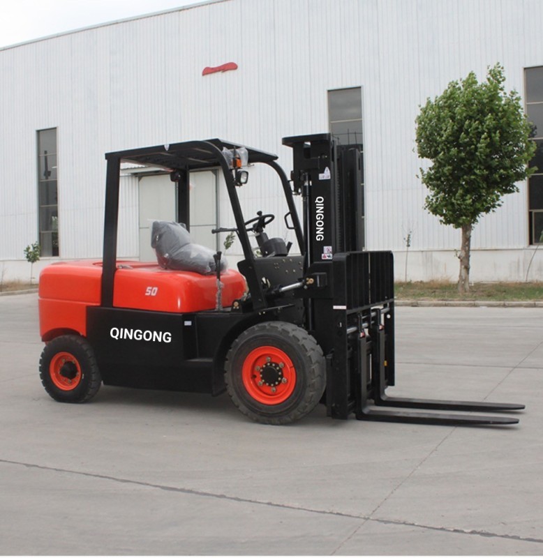 QINGONG 5T Diesel Forklift Truck Lift Truck For Sale