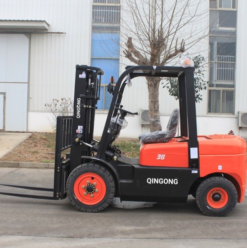QINGONG 3.6Ton Diesel Forklift Truck Lift Truck