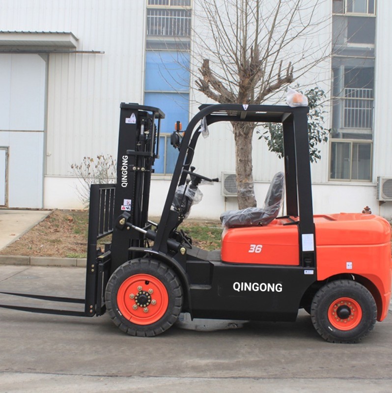 QINGONG 3.6Ton Diesel Forklift Truck Lift Truck