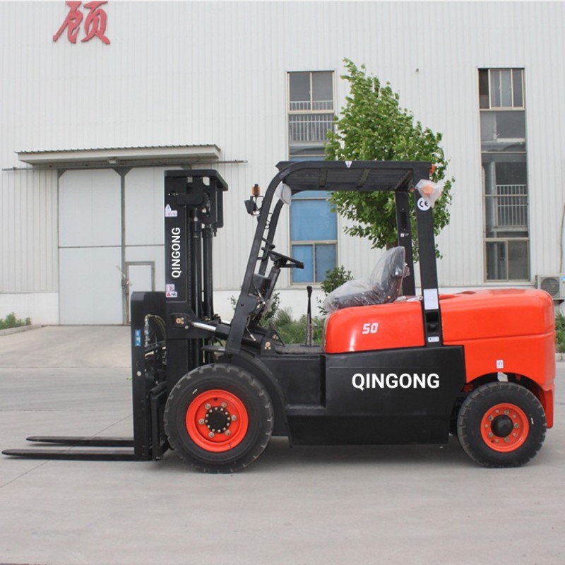 QINGONG 5Ton Diesel Forklift Truck Lift Truck