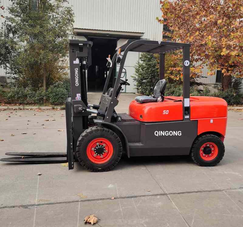 QINGONG 5T Diesel Forklift Truck Lift Truck For Sale