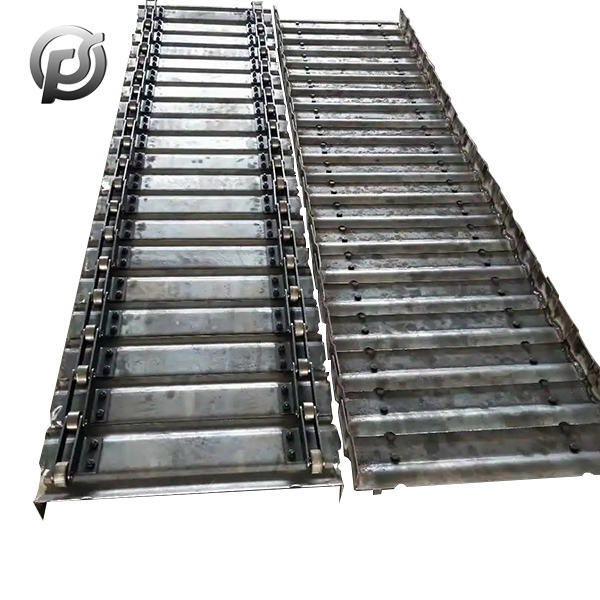 Several elements to extend the life of chain plate conveyor