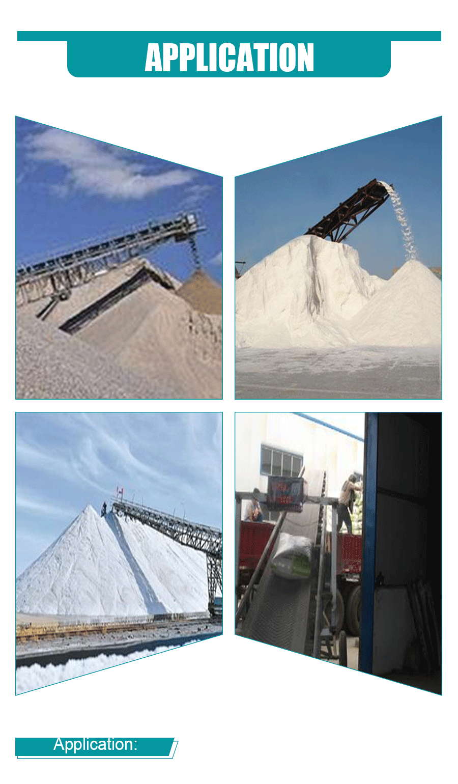 Conveyor belts for Fertilizers