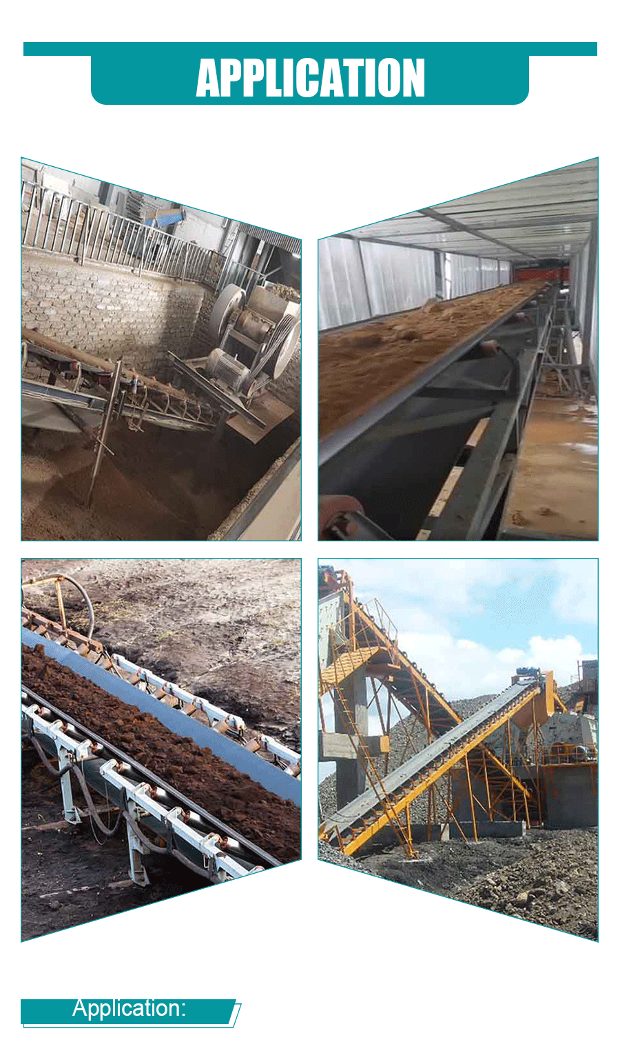 Mining conveyor belt