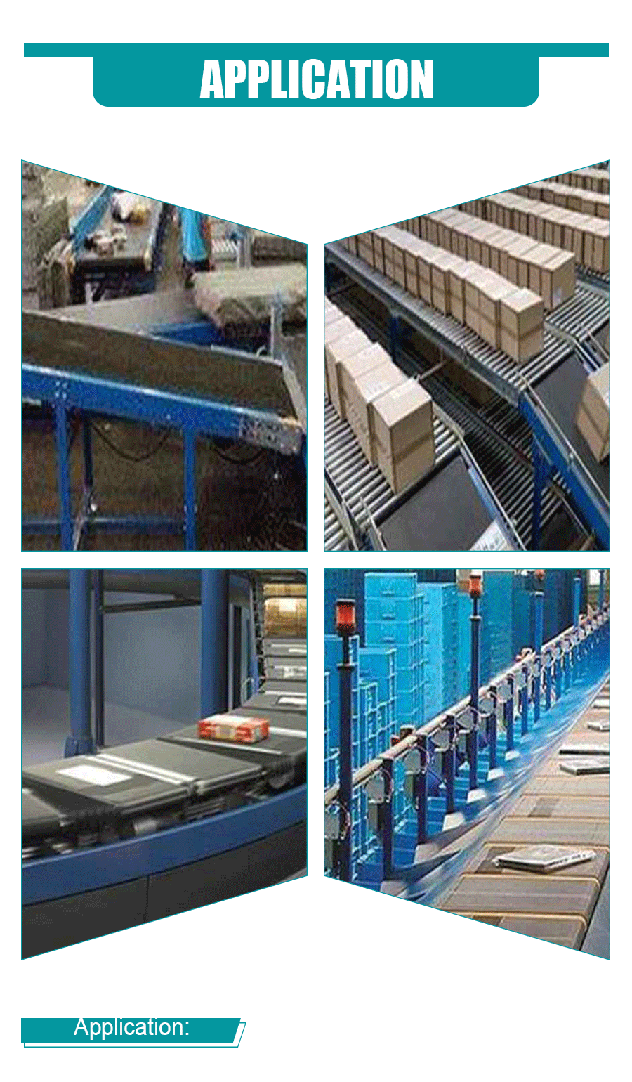 Express sorting conveyor belt