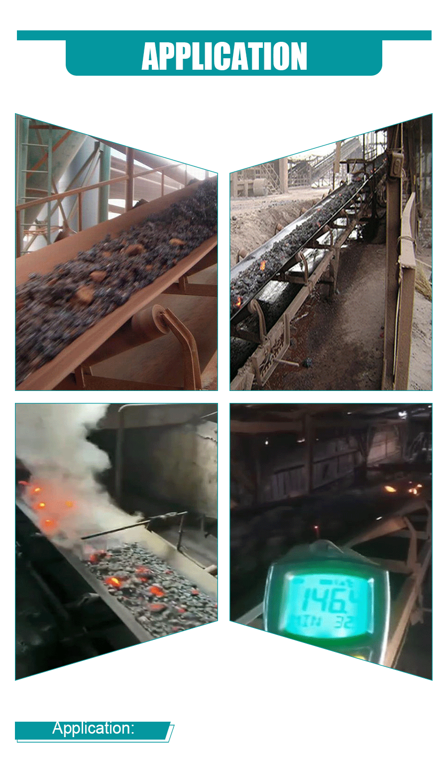 Heat Resistant Conveyor Belts