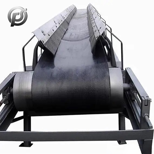 Analysis and treatment of abnormal noise and belt slip of trough belt conveyor