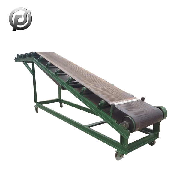 Design and application of slag conveying folding belt conveyor