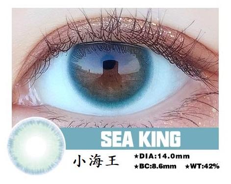 高端韓國年拋  小海王 超保濕系列 敏感眼必備 小直徑