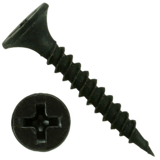 Black Phosphated Phillips Bugle Head Fine Coarse Thread Self Tapping Drywall Screw