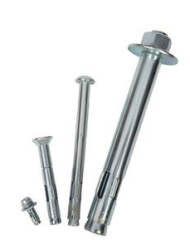 Flat head sleeve anchors