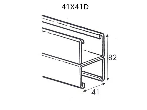 Back to Back strut channel