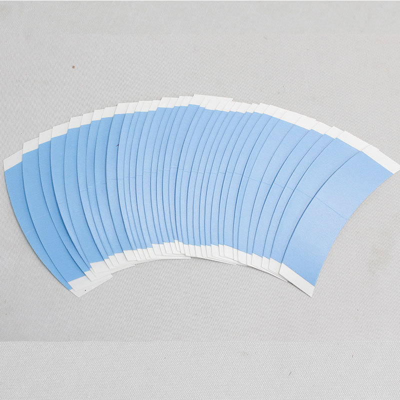 Tape Lace Front Hair System Tape Toupee Hairpiece Tape Adhesive Strips Wig Tape Double Sided Shape C Contour 36 Pieces Per Bag