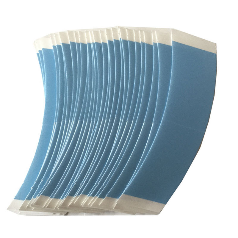 Tape Lace Front Hair System Tape Toupee Hairpiece Tape Adhesive Strips Wig Tape Double Sided Shape C Contour 36 Pieces Per Bag
