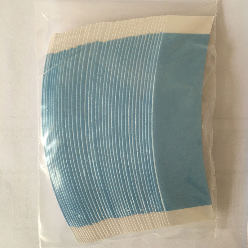 Tape Lace Front Hair System Tape Toupee Hairpiece Tape Adhesive Strips Wig Tape Double Sided Shape C Contour 36 Pieces Per Bag