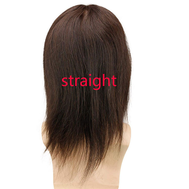 12inch Mens Toupee Human Hair Topper Hairpiece for Men Curly Hair Mono Lace Replacement Wig for Men 10X8inch Kinky Curly Toupee  Natural Color