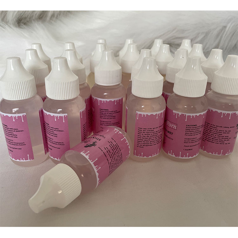 Transparent Strong Hold Glue Waterproof Lace Wig Adhesive clear Glue Low Fume 10pcs/lot glue toupee lace frontal Wigs