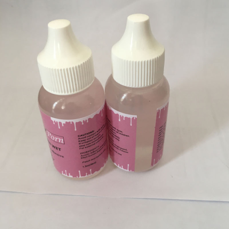 Wholesales Transparent Glue 1.3oz 38ml Lace Wig Cap Toupee Adhesive Glue Hair Replacement Adhesive Lasting Wig Glue Hair Bonding