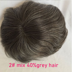 3#mix 20%grey hair