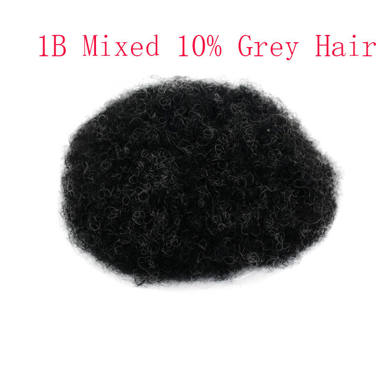 Hairpieces For Men's Toupee Human Hair 10×8 inch Bloned 613 Color Afro Kinky Curly Human Hair Toupee Swiss Full Lace Curly Wigs