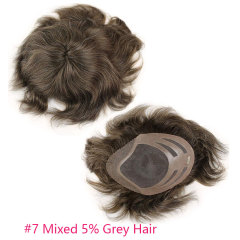 7#mix 5%grey hair
