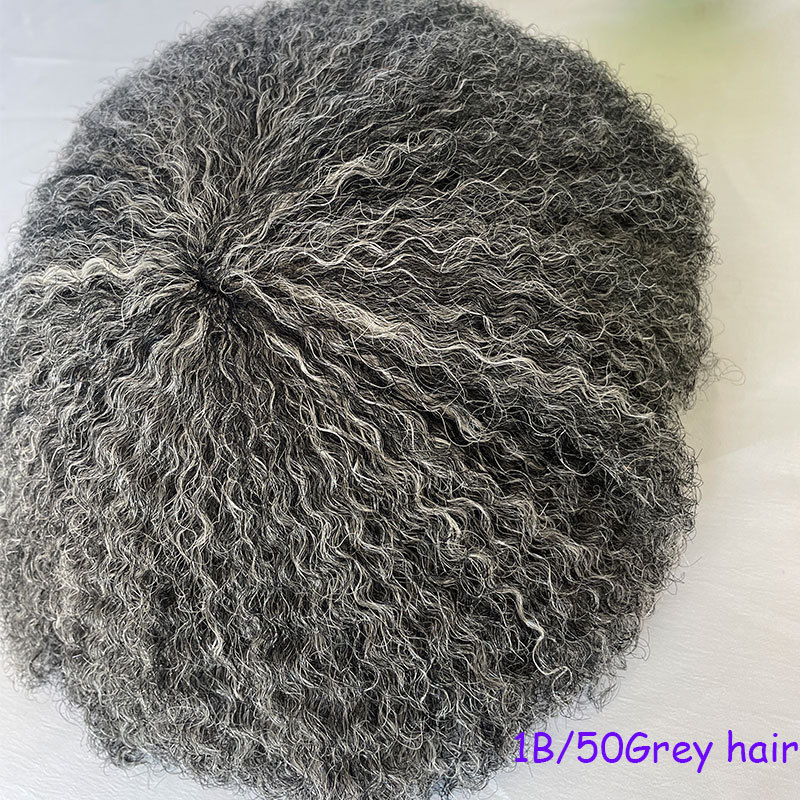 Human Hair Mens Hairstyles 360 Men Wave Swiss Full Lace Curly Wigs Toupee 613# Color Toupee For Mens Afro Kinky Curly Toupee Hair Weave