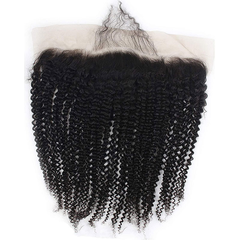 Voloriahair 13x6 Virgin Remy Kinky Straight Human Hair Pre Plucked Full Lace Frontals Hair Pieces Kinky Curly Ear To Ear Lace Frontal Closure With Baby Hair