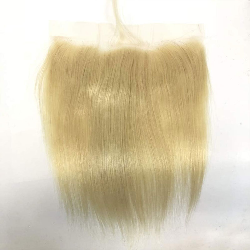Voloriahair Brazilian Body Wave 13x4 Ear to Ear Full Lace Frontal Closure 613 Lace Wigs Blonde Color Human Hair Closure With Women Hair