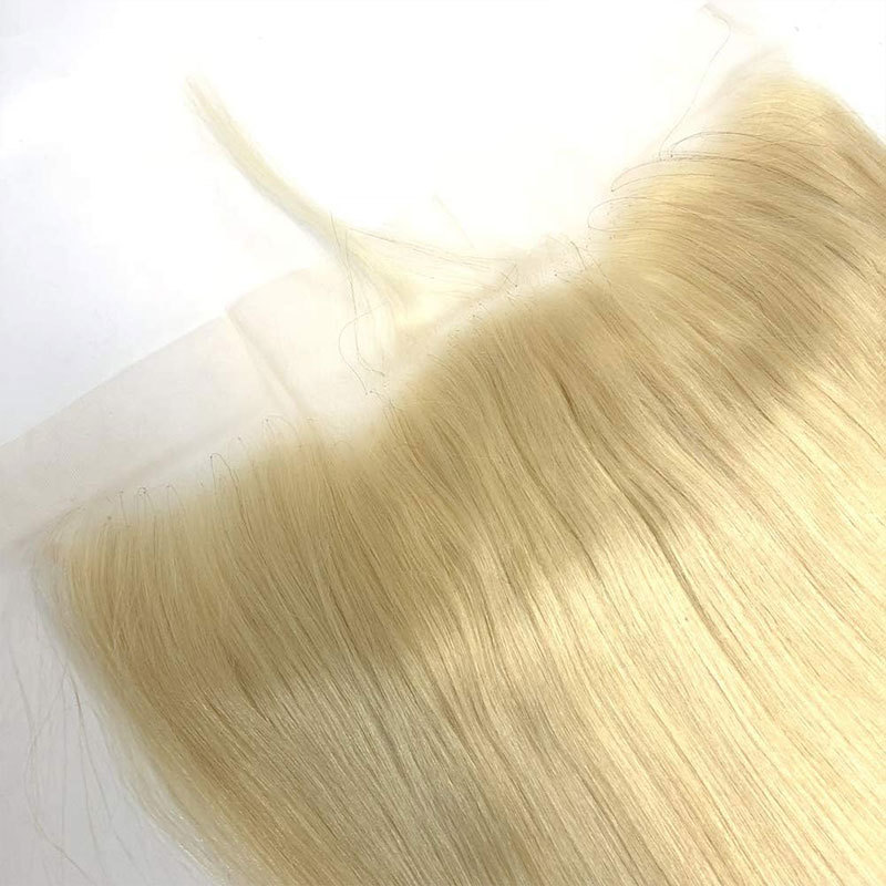 Voloriahair Brazilian Body Wave 13x4 Ear to Ear Full Lace Frontal Closure 613 Lace Wigs Blonde Color Human Hair Closure With Women Hair
