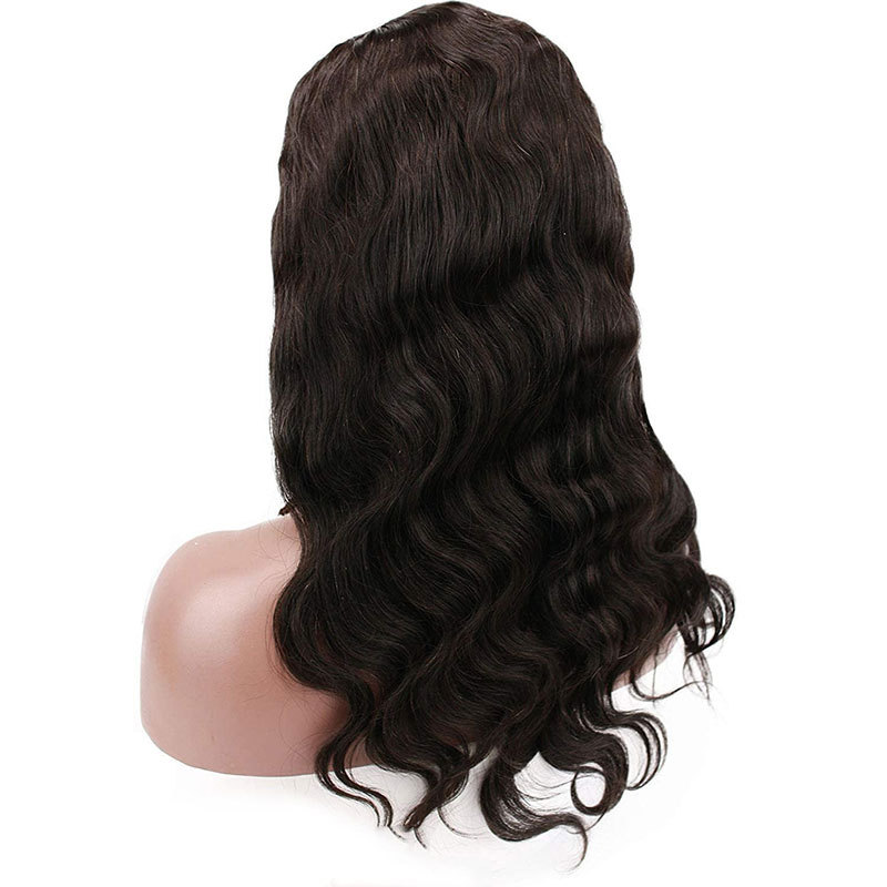 Voloriahair180%Density Body Wave Left U Part Wigs Glueless Human Hair Wigs For Women Brazilian Remy Hair Wigs1x4inch Human Hair Wig With Clips Combs Straight Hair Wigs
