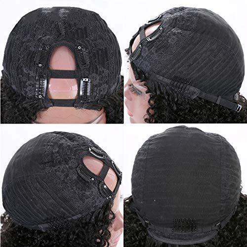 2X5inch Middle Part V Part Kinky Straight Wig Human Hair No Leave Out Upgraded U Part Glueless Wigs For Women Yaki Straight V Part Human Hair Wigs