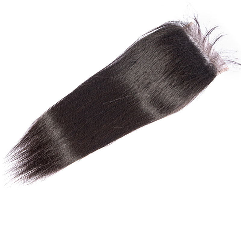Lace Closure Body Wave Human Hair 4x4 Swiss Lace Closure Straight Human Hair Lace Closure For Women
